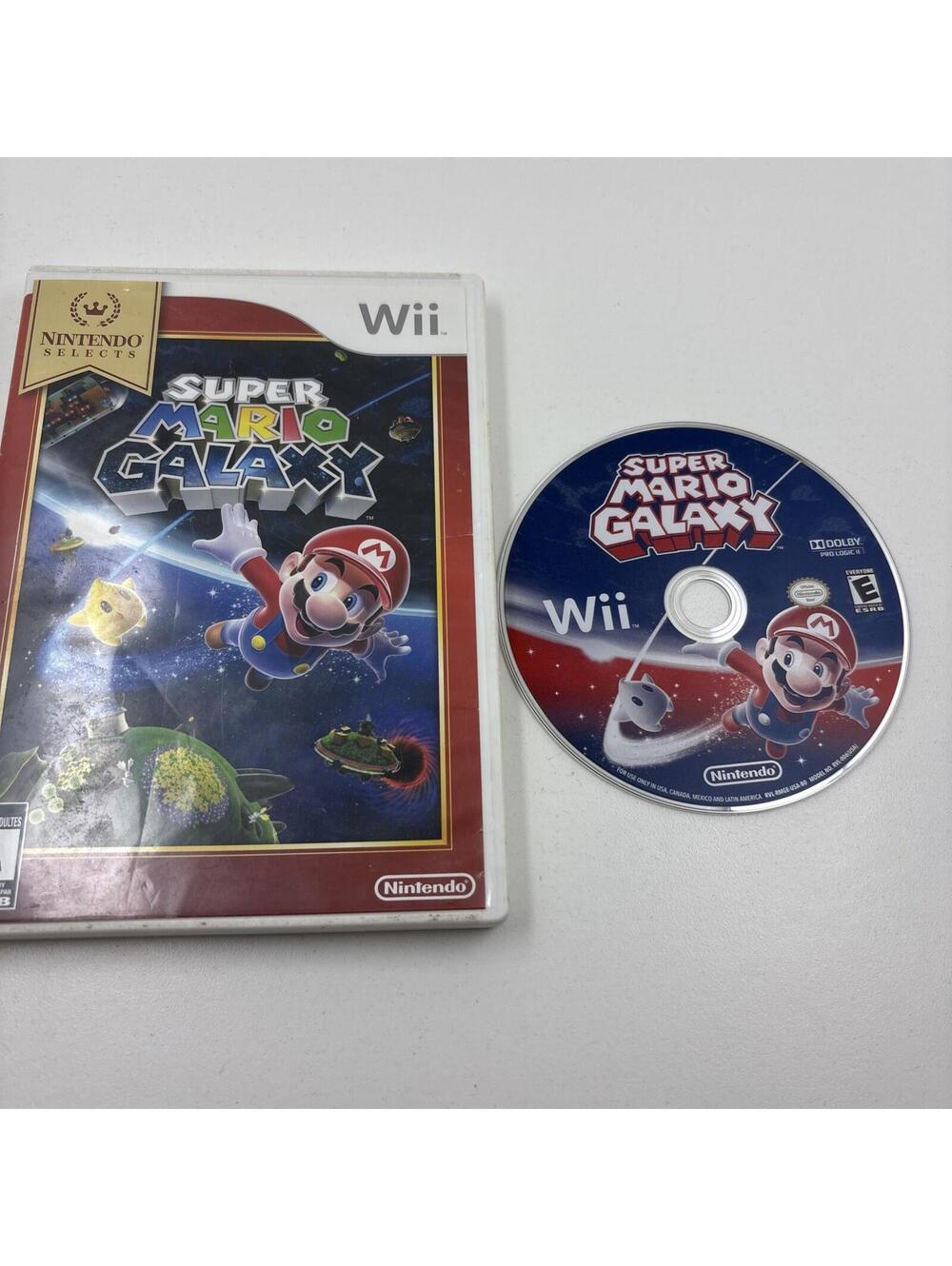 Super Mario Galaxy (Nintendo Wii, 2007) - No Manual